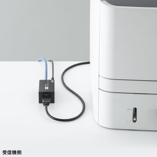 サンワサプライ USB2.0エクステンダー(150m延長、1ポート) USB-EXSET5