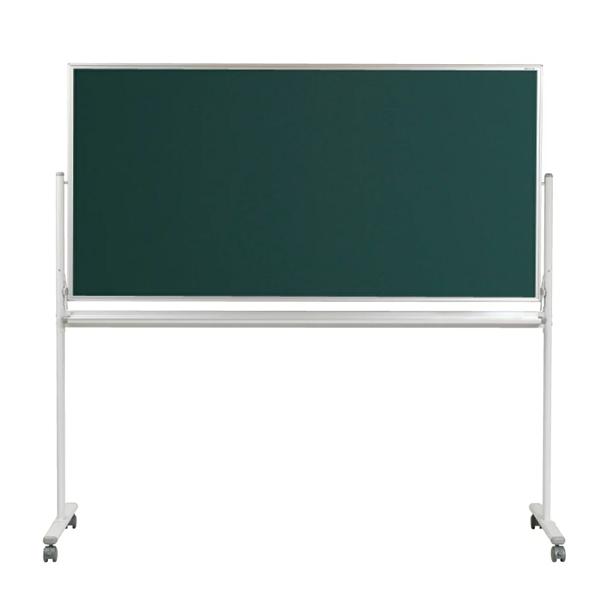 馬印　マジシリーズ　チョーク用両面脚付黒板　無地/無地　スチールグリーン　MS36TDNの通販は