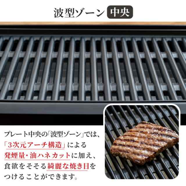 公式 ホットプレート 焼肉プレート 減煙 電気焼肉器 焼肉グリル 焼肉