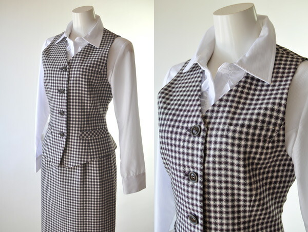 ジャケット付3点/ベストスーツ2点 セット 事務服 制服 高機能 スーツ