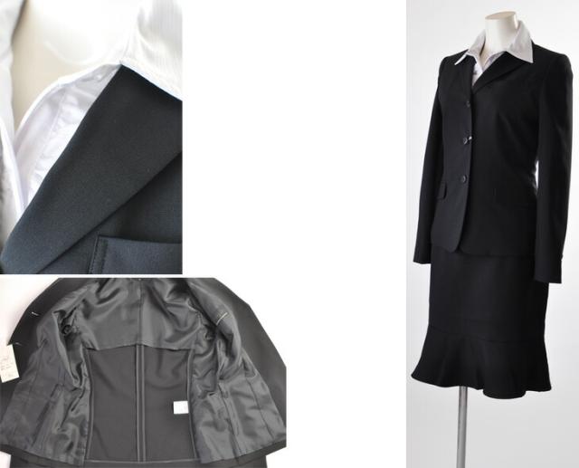 ジャケット付 ベストスーツ 3点セット イタリア製 ウール100