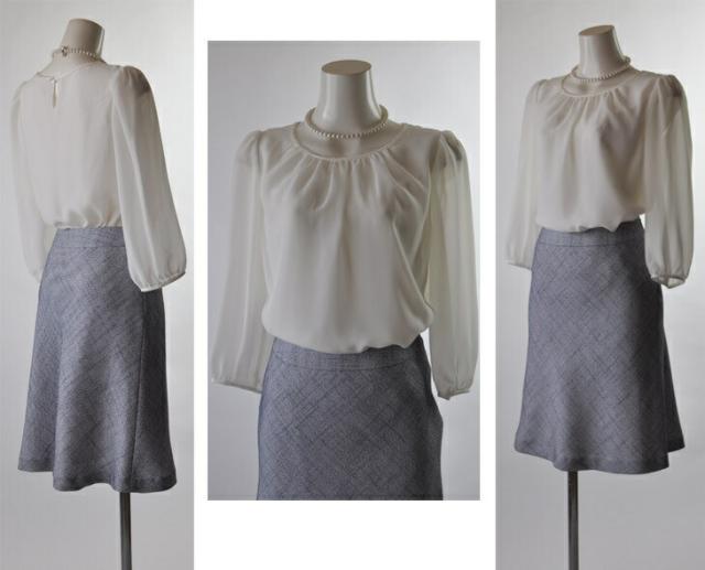 3点セット スーツ レディース ラメ入りツイード 3点 ノーカラージャケット ブラウス スカート 9号 11号 13号 美スタイル おしゃれ ママ 母 セレモニー フォーマル 20代 30代 40代 50代 60代 七五三 お宮参り 入学式 入園式 卒業式 式典 表彰式 服装 衣装 好印象(au1a5u)08G- 3点セット スーツ レディース ラメ入りツイード 3点 ノーカラー