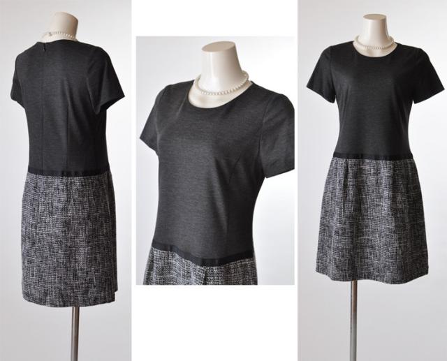 レディース ワンピーススーツ 9号/11号 きれい ツイードフリンジ ニットポンチ ストレッチ素材 入学式 入園式 卒業式 卒園式 お宮参り 顔合わせ 学校行事 発表会 通勤 通学 OL ミセス ママ 母親 20代 30代 40代 50代 (am1u-6)93004 レディース ワンピーススーツ 9号/11号 きれい ツイードフリンジ