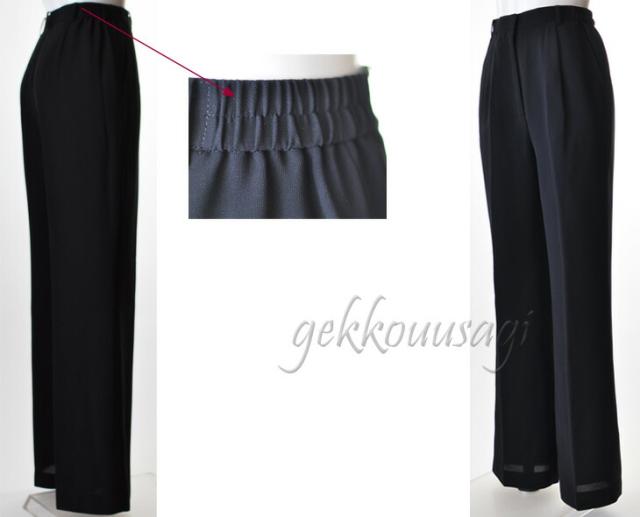 日本製生地 高品質 ブラックフォーマル 3点セット 着心地抜群