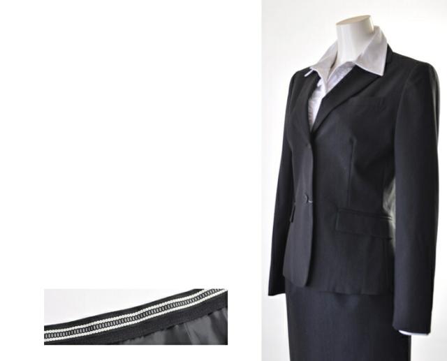 小さいサイズ 7号 タキヒヨー 日本製生地 薄手ウールスーツ