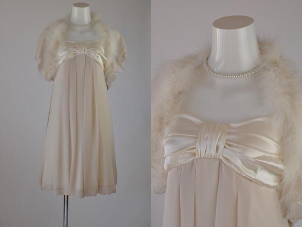 セレモニー ワンピース パーティー ドレス ショール ボレロ ストール