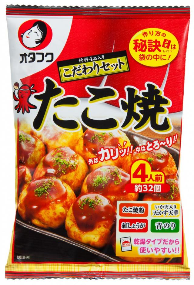 たこ焼き こだわりセット 3箱 (1箱12袋入り 1袋4人前 材料4品入り) 送料無料 簡単調理 子供会人気商品 オタフクソース_4