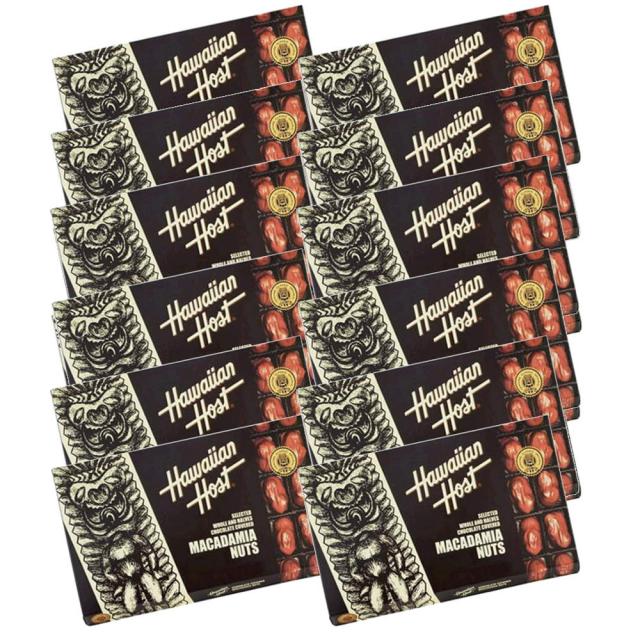 ハワイアンホースト マカダミアナッツ チョコレート ６oz 12粒 12箱セット 送料込み HawaiianHost ハワイお土産