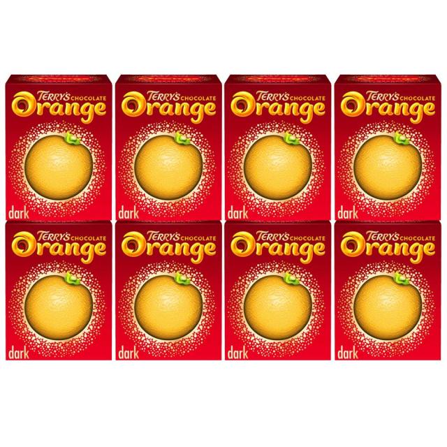 テリーズ オレンジ チョコレート ダーク １５７ｇ ８個セット 送料無料　クール便