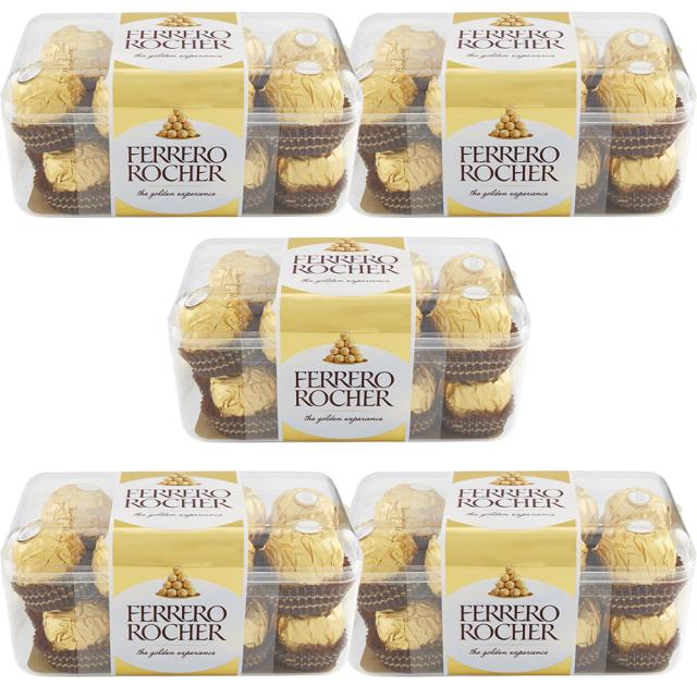 送料無料 フェレロ ロシェ T-16 5個セット チョコレート ギフト