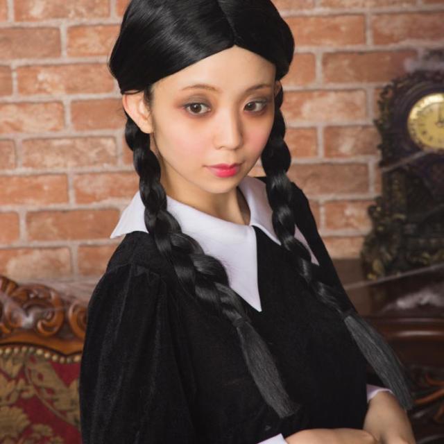 送料無料 ウィッグ付き ベルベットワンピースガール ゴースト 幽霊 ゾンビ お化け ホラー 怖い 魔女 悪魔 ワンピース 大人 アダムスファの通販はau Pay マーケット キラキラ アイランド