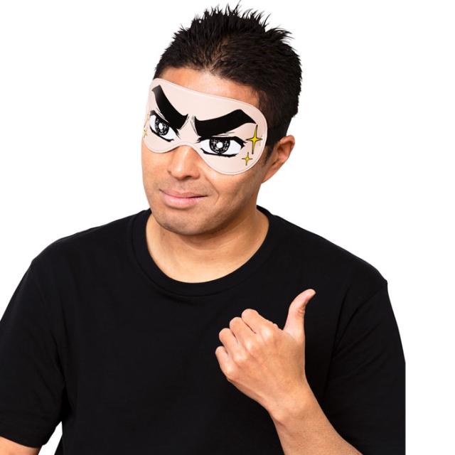 宴会の達人 おもしろ アイマスク キリッと眉毛 マンガ アニメ 安眠グッズ 面白 面白い お笑い ギャグ 変 態 メンズ パーティーグッズ 盛の通販はau Pay マーケット キラキラ アイランド