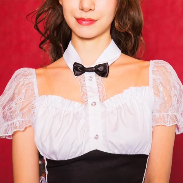 Lady Ribbon ワンピース カチューシャ セット ワイン