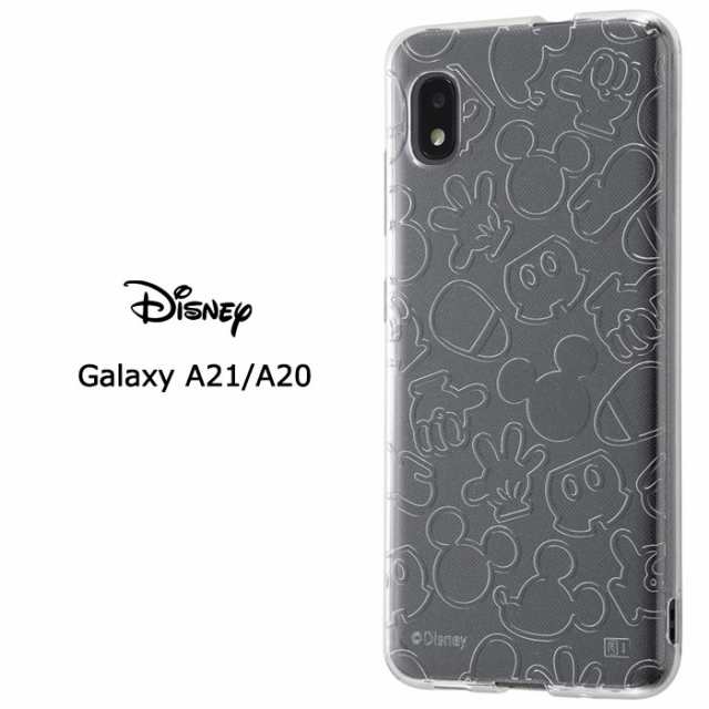 Galaxy A21 A20 ソフトクリアケース