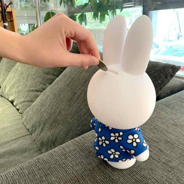 送料無料 ミッフィーのちょきんばこ L（花柄） ミッフィー miffy 貯金