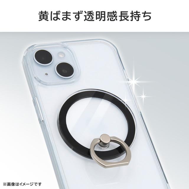 マーベル magness スマホリング Magsafe対応 マグネット スタンド スマホ リング 落下防止 360° リングホルダー リングストラップ スマホホルダー ホールドリング ホルダー 磁石 取り外し シンプル クリア スパイダーマン スターク・インダストリーズ スマホ in-ma03298 スマホリング