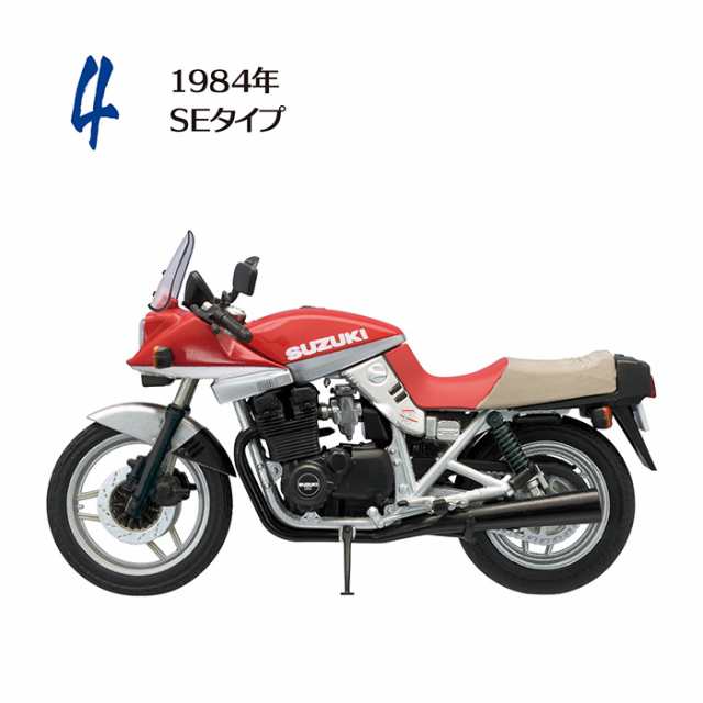 新到着 ヴィンテージバイクキットVol.10 スズキGSX1100Sカタナ1983年SD