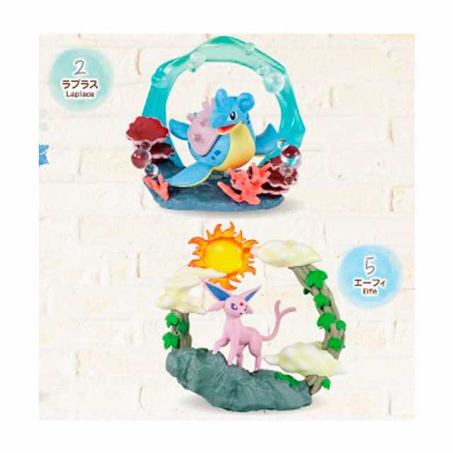 送料無料 re-ment ポケットモンスター Circular diorama