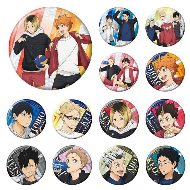 送料無料 BANDAI Candy ハイキュー!! 缶バッジビスケット 12個入 BOX ボックス バンダイ 日向翔陽 影山飛雄 月島蛍 西谷夕 黒尾鉄朗 孤爪研磨 木兎光太郎 赤葦京治 夜久衛輔 缶バッヂ 缶バッチ キャラクター グッズ コレクション 大人買い 箱買い まとめ買い ok-ja03756