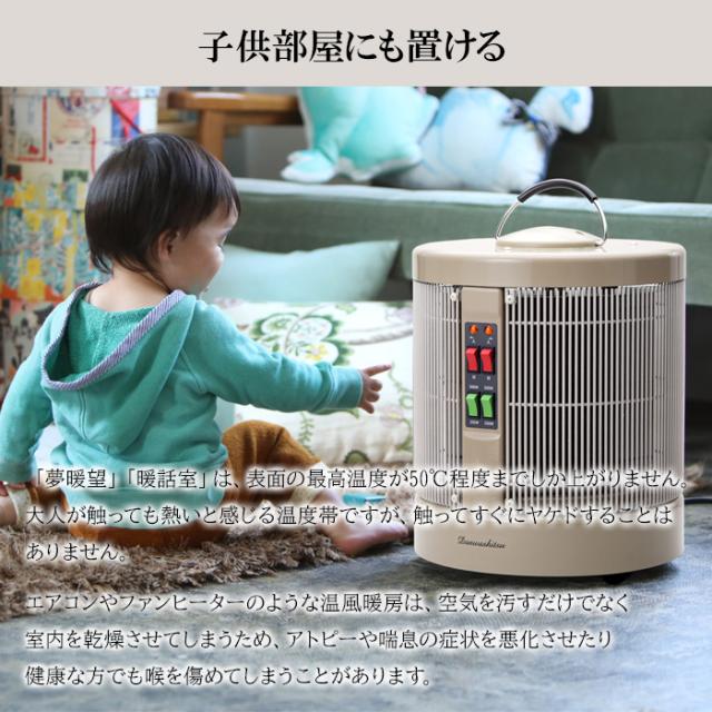 送料無料 暖話室 1000型 遠赤外線パネルヒーター 日本製 遠赤外線暖房