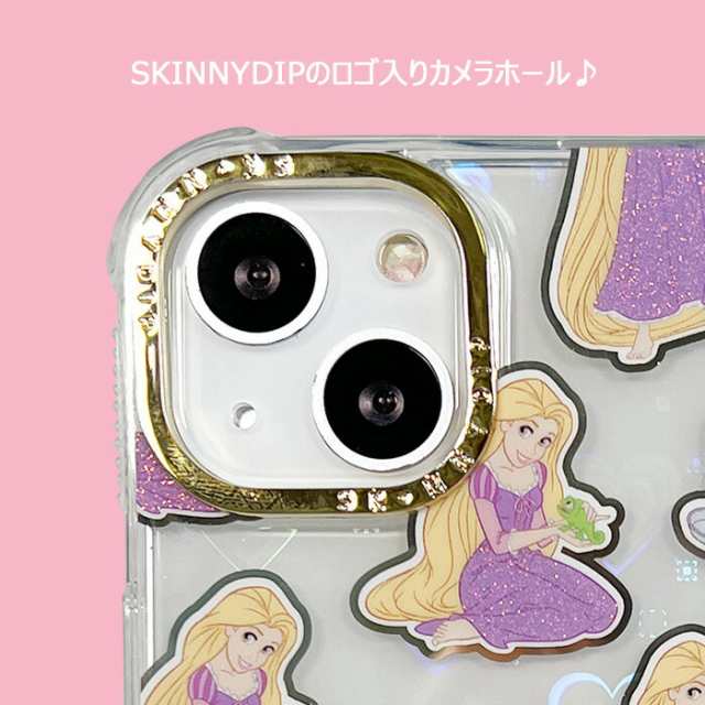 iPhone13 ディズニー ラプンツェル x SKINNYDIP TPU クリ