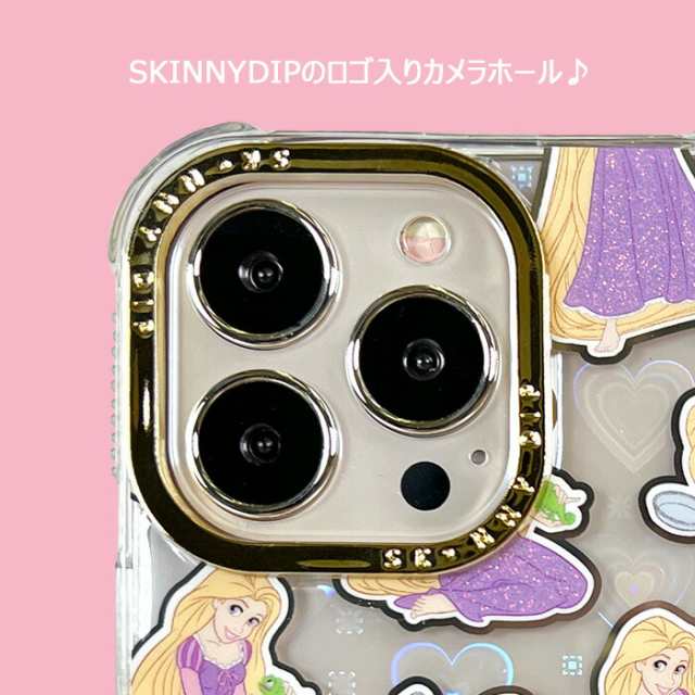 iPhone13 ディズニー ラプンツェル x SKINNYDIP TPU クリ