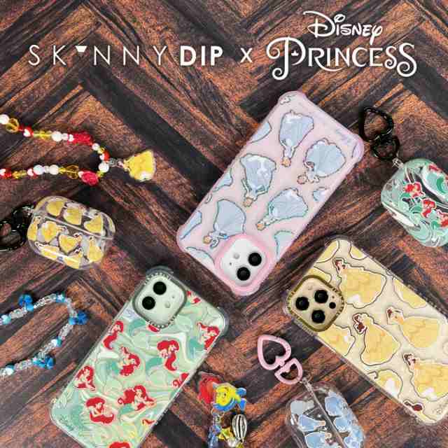 AirPods Pro ディズニー 美女と野獣 ベル x SKINNYDIP TPU クリア