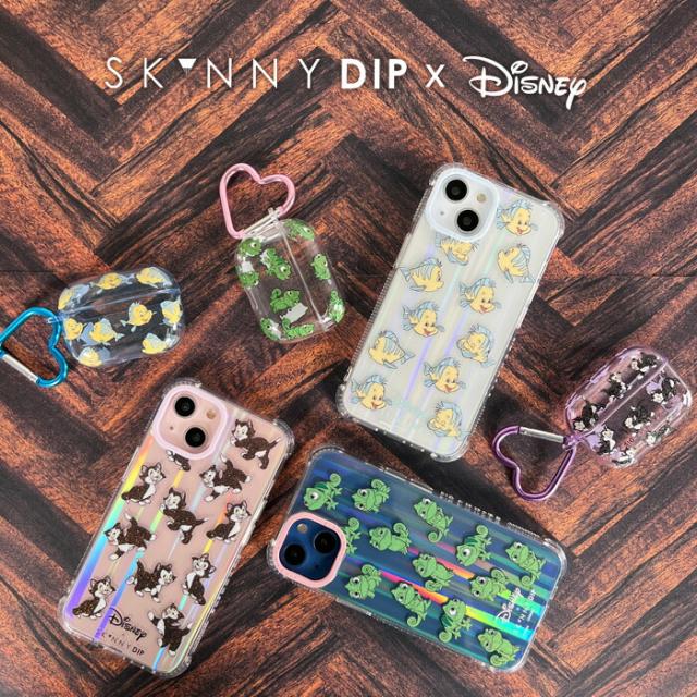 iPhone14 ディズニー フランダー x SKINNYDIP TPU クリア ケース
