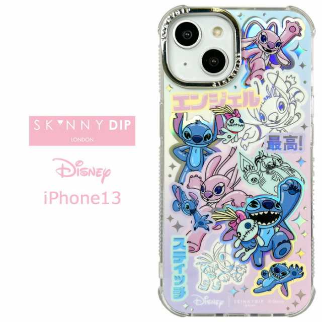 格安即決 x スティッチ ディズニー iPhone13 SKINNYDIP ケース クリア TPU iPhoneアクセサリー