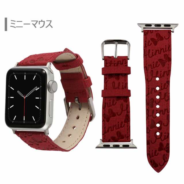 アップルウォッチ AppleWatch バンド 赤 38mm 40mm 正規品