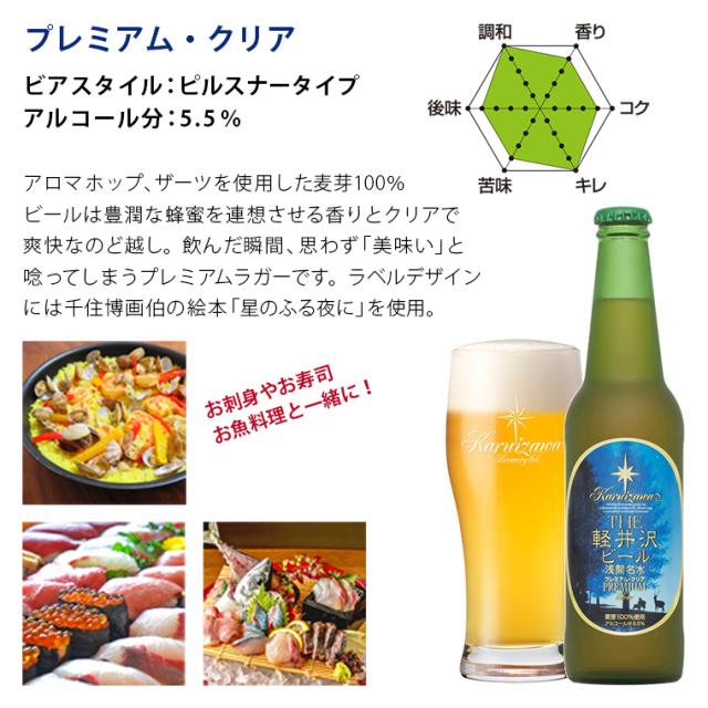 ビール ギフト クラフトビール 飲み比べ 詰め合せ セット お返し 内祝い 出産内祝い 贈答品 THE軽井沢ビール 地ビール お祝い 高級 特選瓶セット 「錦」 330ml瓶×20本 T-BC_9