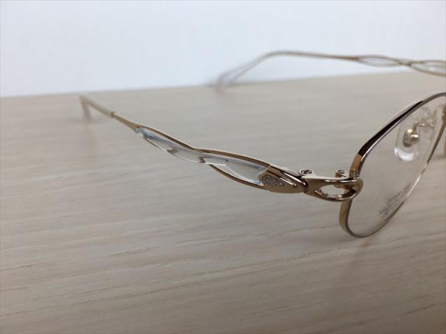 ECLAGE（エクラージュ） EL-0028/4（ホワイト） メガネフレーム 婦人用 52サイズ 新品