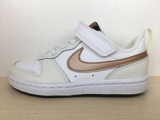 NIKE（ナイキ） COURT BOROUGH LOW 2 PSV（コートバーロウLOW 2 PSV） BQ5451-116 スニーカー 靴 ジュニア 新品 (2320)