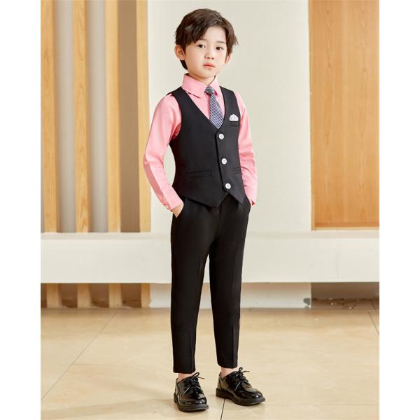 子供服 卒業式 スーツ 男子 フォーマル 6点セット 入学式 発表会 ピアノ 演奏会 男の子 子供 服 こども 七五三 結婚式 小学校 ジュニア_9