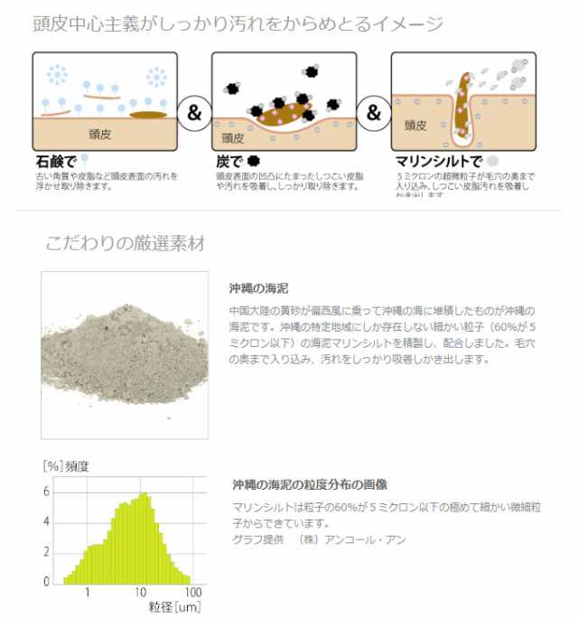 100個セット】頭皮中心主義 洗髪石鹸 30g（約1ヶ月分）炭 海泥