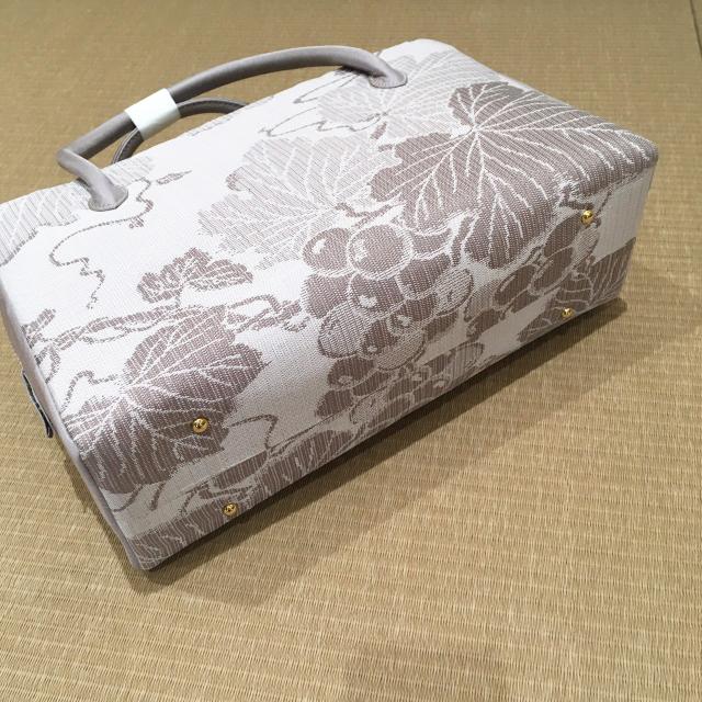 【バッグ】お茶席ボストン 葡萄唐草 バッグ】お茶席ボストン 葡萄唐草