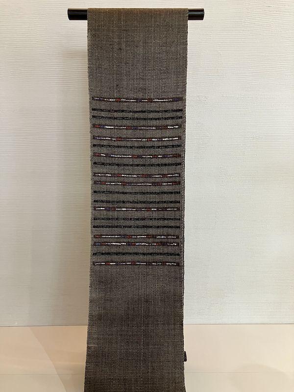 【名古屋帯】UNKAI 真綿 八寸