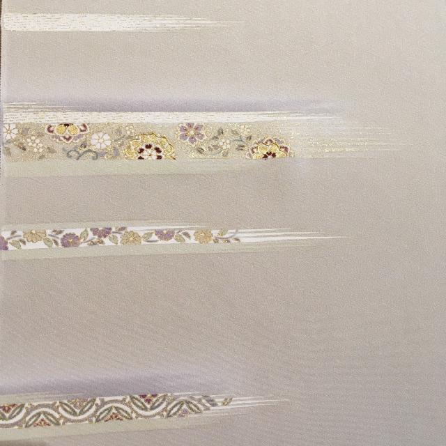 附下】十日町友禅 かすみ刺繍