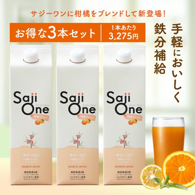 有機サジーワン　1000ml ３本セット サジーワン 3本セット サジー1000㎖3本セット Amazon.co.jp