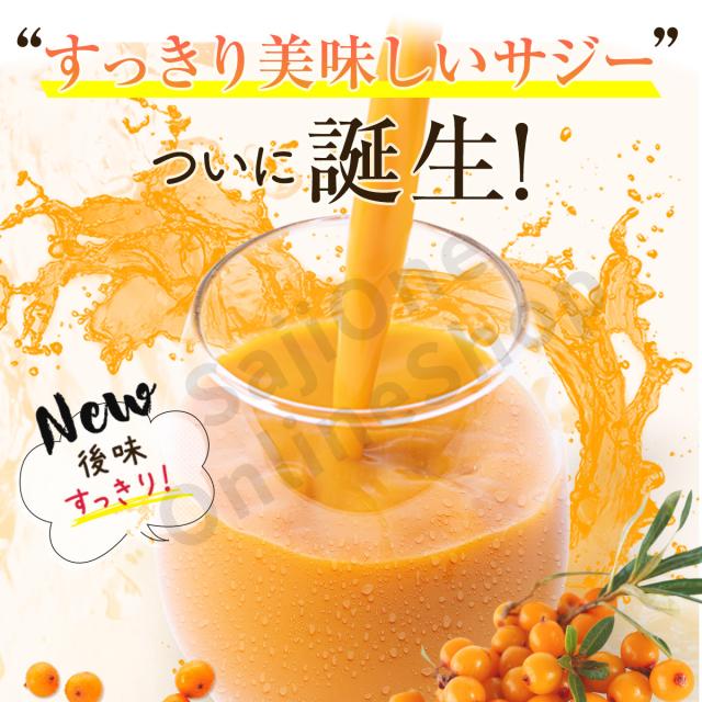 すっきり美味しいサジー 1000ml お得な8本セット サジージュース SajiOne公式 鉄分 サジーワン サジーベリー オレンジ 