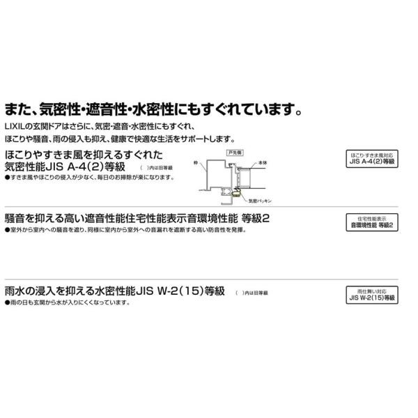 玄関ドア ジエスタ2 K2 K4仕様 M28型 片開き アルミサッシ 窓 LIXIL トステム TOSTEM リフォーム DIY - 17