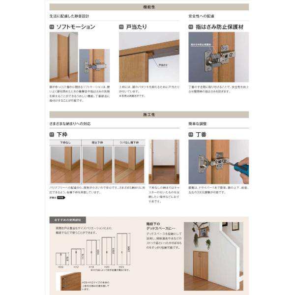 ラシッサ ラシッサDラテオ LAA クローゼット片開き戸 (0720)LIXIL