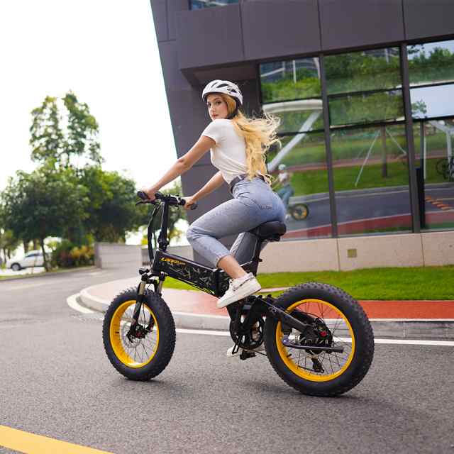 アクセル付きフル電動自転車 モペット♫スポーツ/アウトドア - 自転車本体