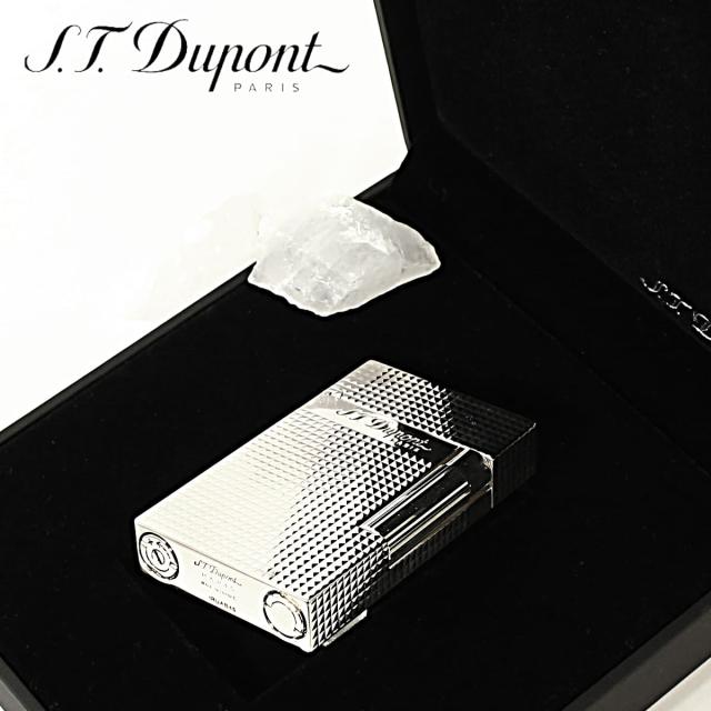 S.T Dupont エス・テー・デュポン ライン2 ダイアモンドヘッド シルバー フリントガスライター 16184 SGEX_2