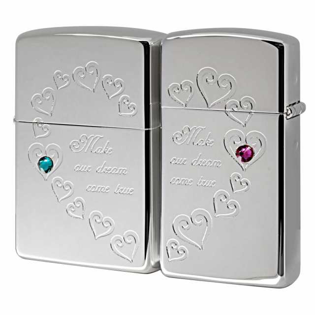 Zippo ジッポライター ペア ハートフル ペアセット Heart Full Pair Set A HFPR-ASP プレゼント 贈り物 男性 女性 かわいい カップル 恋人の通販は
