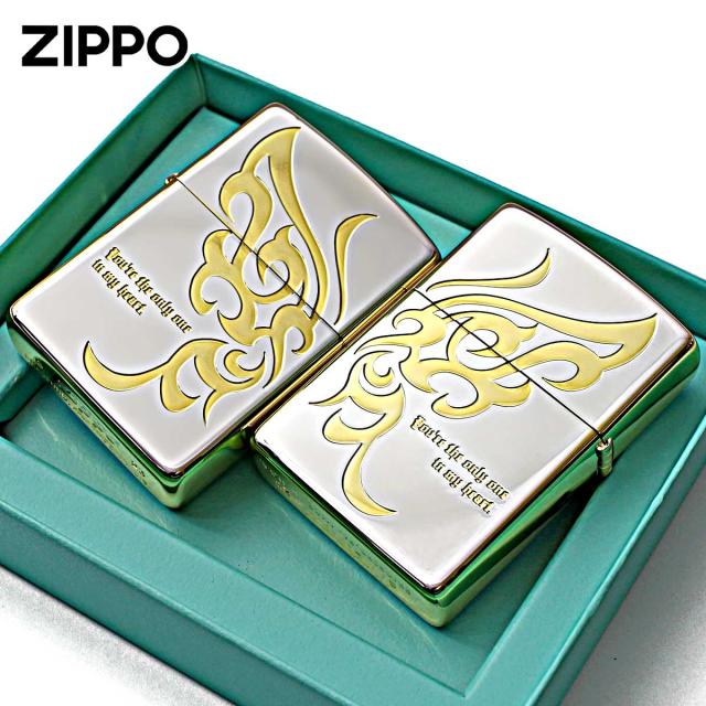 Zippo ジッポライター ペア バタフライ ペアセット LA Butterfly Pair Set LAPR-SGP メール便専用商品