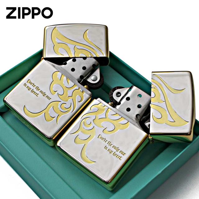 Zippo ジッポライター ペア バタフライ ペアセット LA Butterfly Pair Set LAPR-SGP メール便専用商品_2