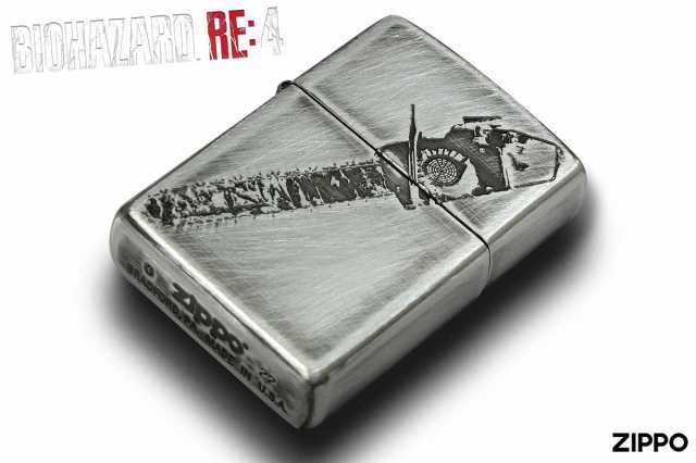 Zippo ジッポー ライター BIOHAZARD バイオハザード RE:4 チェーンソー