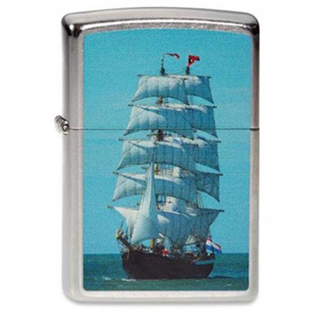 Zippo ジッポライター 帆船 オランダ船 Dutch Sails Boat プリント加工 2003838 プレゼント 贈り物 男性 女性 希少 ユーロ メール便可の通販は