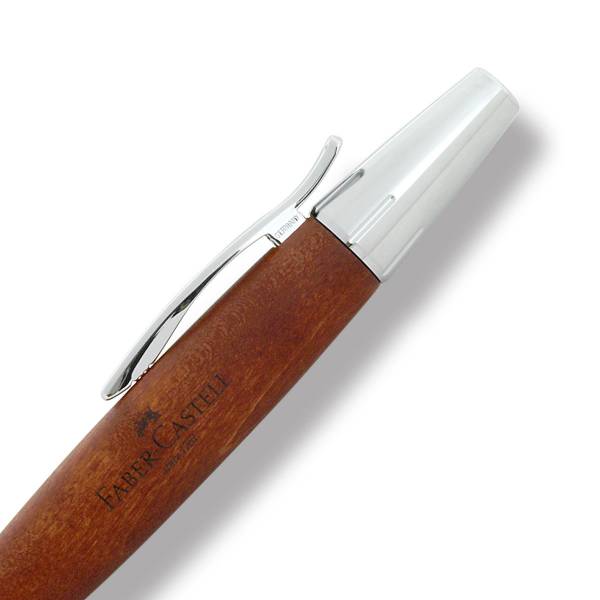 ファーバーカステル（Faber Castell） エモーション ウッド&クローム 梨の木：ペアウッド ブラウン ボールペン 148382 YMEX_3